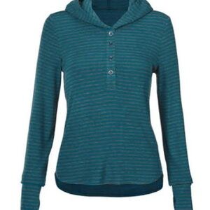 Cabi Striped Riff Long Sleeve Hoodie Style# 4191